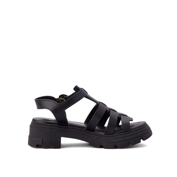 SANDALIAS NIÑA MARCA MOLEKINHA COLOR NEGRO