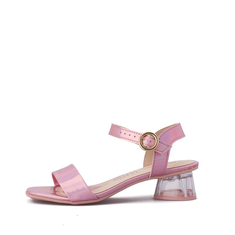sandalias-niña-marca-molekinha-rosa-holografica-talla-30