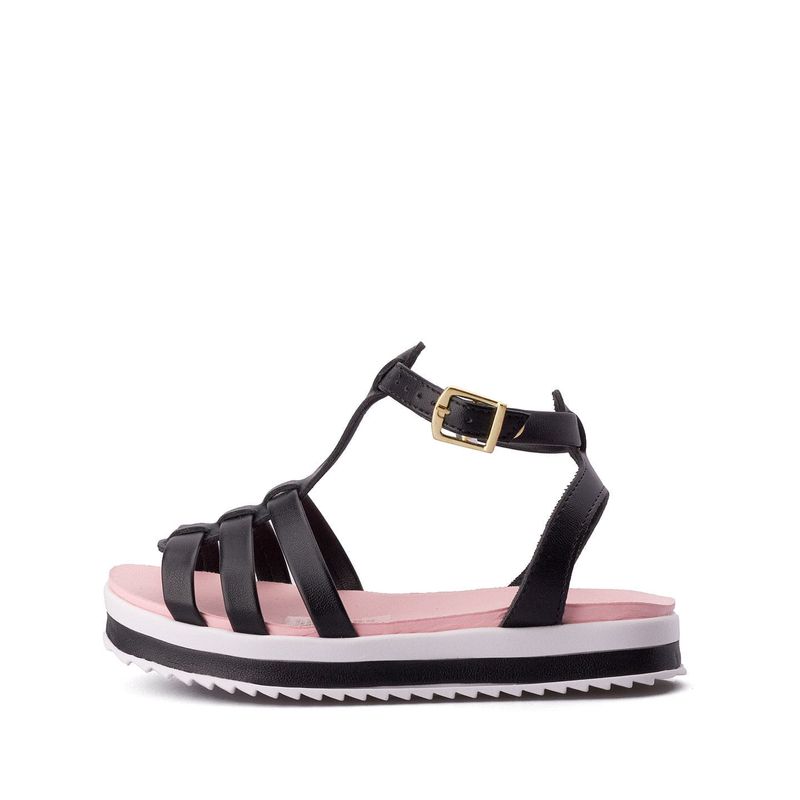 sandalias-niña-marca-molekinha-negro-rosado-talla-31