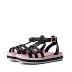 sandalias-niña-marca-molekinha-negro-rosado-talla-31