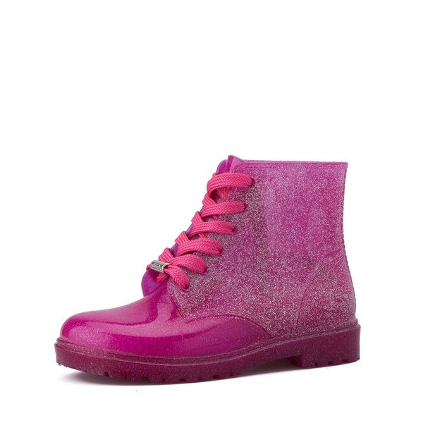 Botas Niña Marca Molekinha Color Rosado Neon