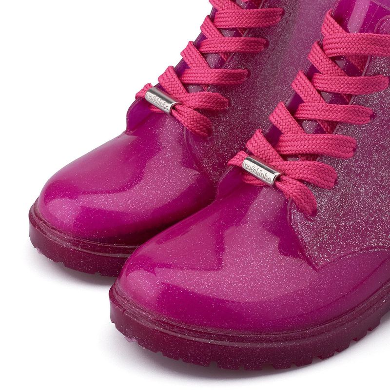 Botas-NiÑa-Marca-Molekinha-Color-Rosado-Neon-Talla-29-4