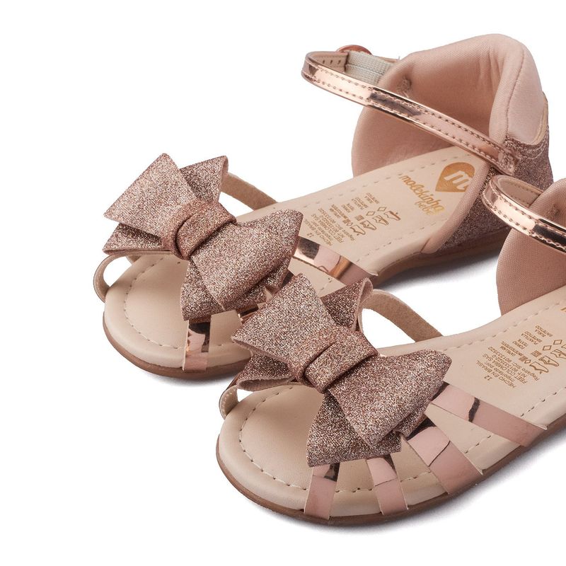 sandalias-niña-marca-molekinha-oro-rosado-talla-23