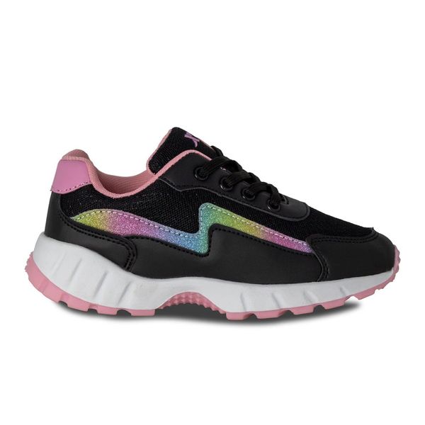 Tenis Deportivo Mujer Xtep Color Negro Y Rosado