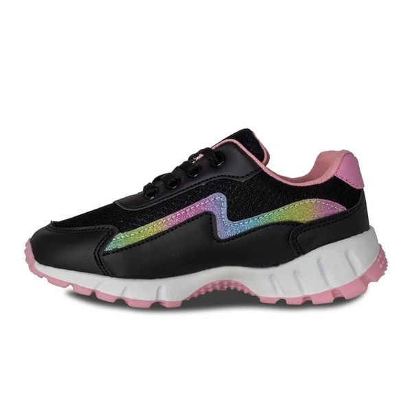 Tenis Deportivo Mujer Xtep Color Negro Y Rosado