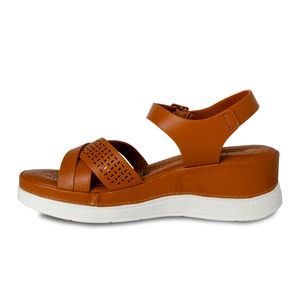 SANDALIAS MUJER MARCA VIA SPRING COLOR CAFE
