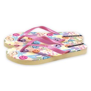 CHANCLAS NIÑA MARCA KAMILA COLOR AMARILLO