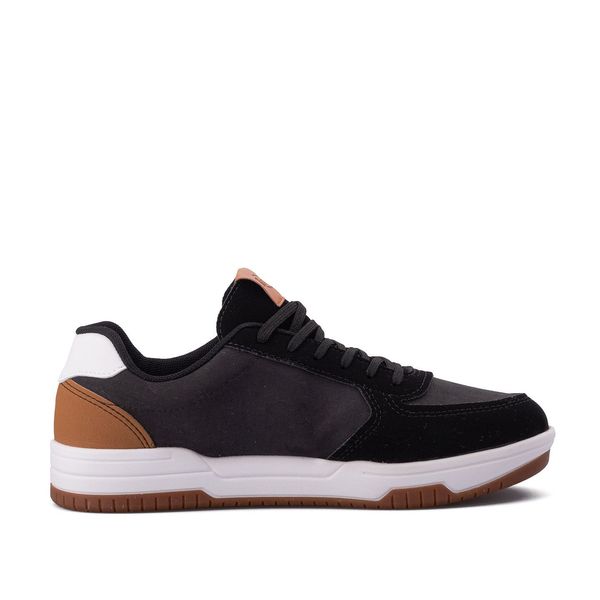 Zapatos Casual Deportivo Hombre Br Sport Color Negro/Caramelo