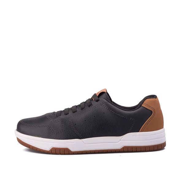 Zapatos Casual Deportivo Hombre Br Sport Color Negro/Caramelo