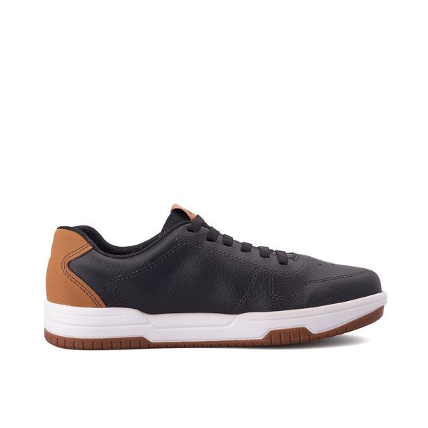 Zapatos Casual Deportivo Hombre Br Sport Color Negro/Caramelo