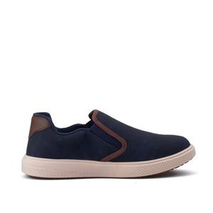 ZAPATOS CASUAL DEPORTIVO HOMBRE BR SPORT COLOR MARINO/CAMEL
