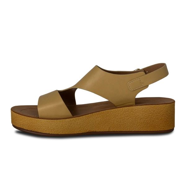 SANDALIAS MUJER MARCA VIA SPRING COLOR BEIGE