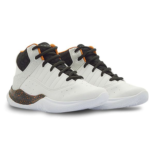 Tenis Infantil Niño Pecompe Blanco/Negro