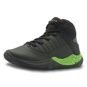 TENIS INFANTIL NIÑO PECOMPE NEGRO CON VERDE