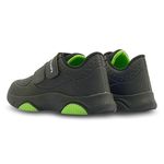 Tenis-Infantil-NiÑo-Color-Negro-verde-Talla-25-2