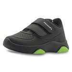 Tenis-Infantil-NiÑo-Color-Negro-verde-Talla-25-3