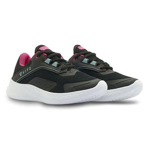 TENIS INFANTIL NIÑA COLOR NEGRO
