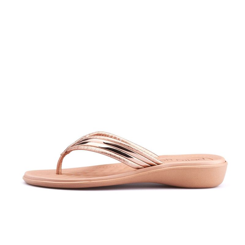 Sandalias-Mujer-Marca-Beira-Rio-Color-Oro-Rosa-Talla-40-0