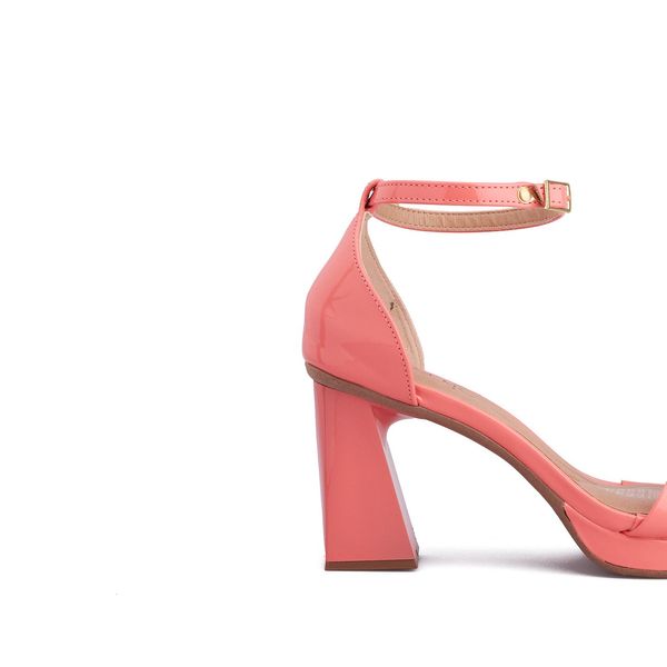 Sandalias Mujer Color Coral Elegance Marca Beira Rio