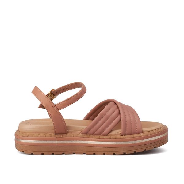 Sandalias Mujer Color Nude Marca Beira Rio