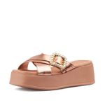 Sandalias-Mujer-Color-Oro-Rosa-Marca-Beira-Rio--Talla-38-2