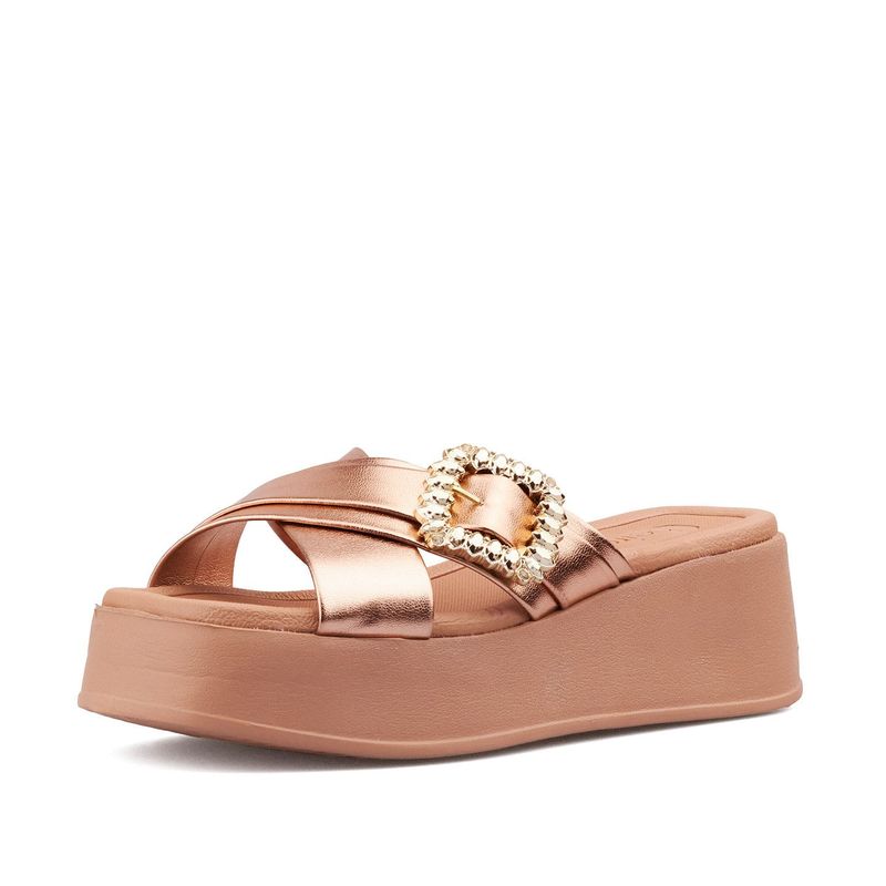 Sandalias-Mujer-Color-Oro-Rosa-Marca-Beira-Rio--Talla-38-2