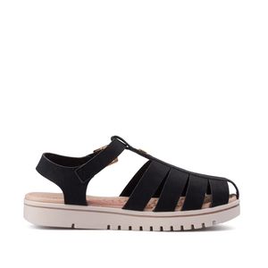 SANDALIAS MUJER COLOR NEGRO/BLANCO MARCA MODARE