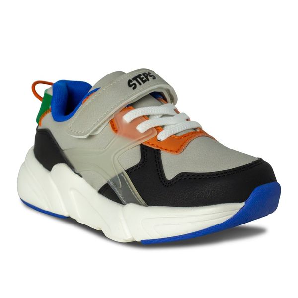 Tenis Niño Color Gris Marca Steps