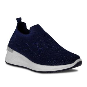 TENIS AZUL MUJER MARCA VIA SPRING