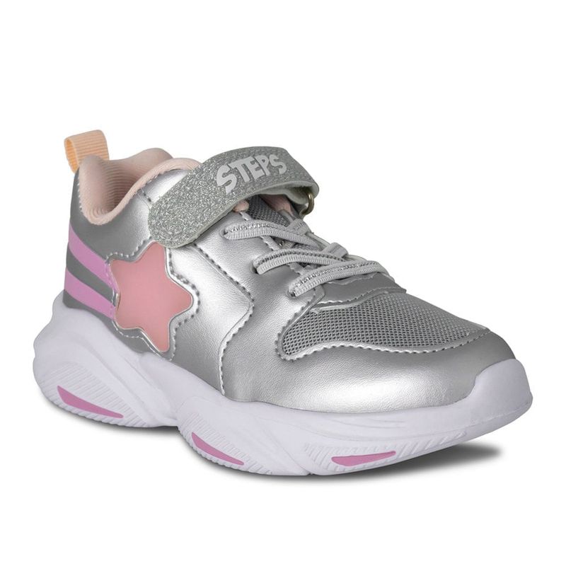 Tenis-NiÑa-Color-Gris-rosa-Marca-Steps-Talla-27-0