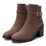 Botines-Mujer-Marca-Xti-Color-Cafe-Talla-37-4