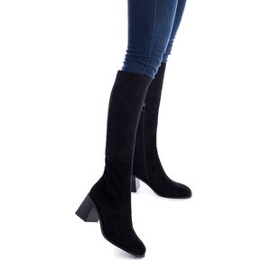 BOTAS MUJER MARCA XTI COLOR NEGRO