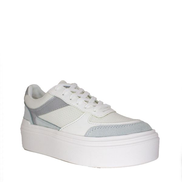 Tenis Casual Mujer Marca Opposite Color Gris