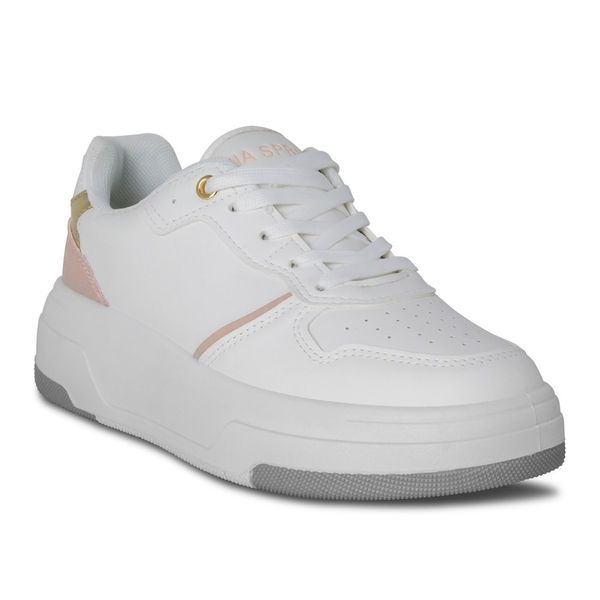 Tenis Casuales Mujer Color Blanco Via Spring