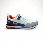 Tenis-Deportivos-Hombre--Black-Mountain-Blanco-naranja-Talla-42-0