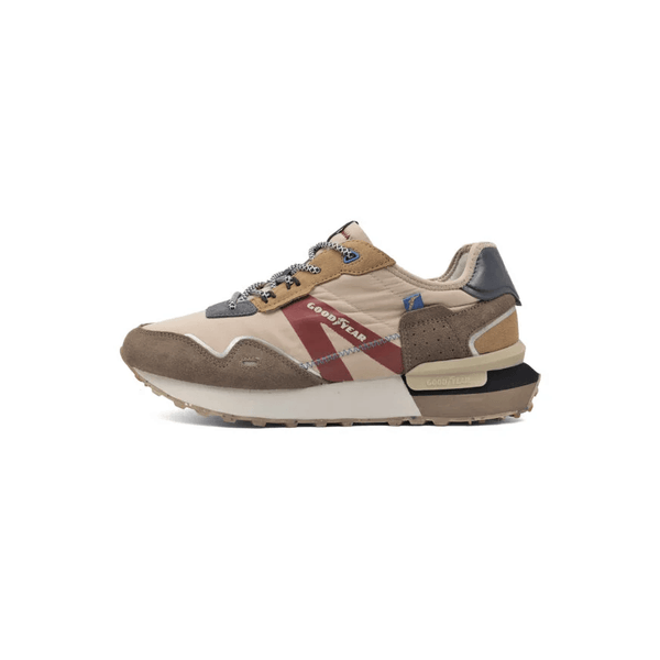 Tenis Hombre Goodyear Beige/Café