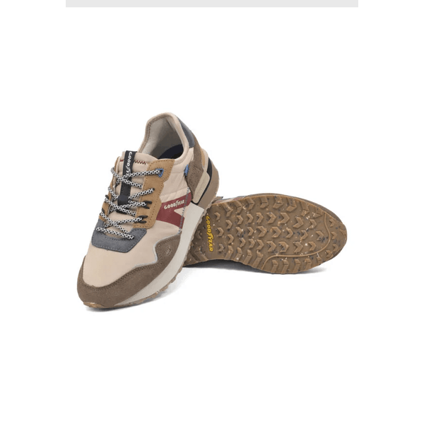 Tenis Hombre Goodyear Beige/Café