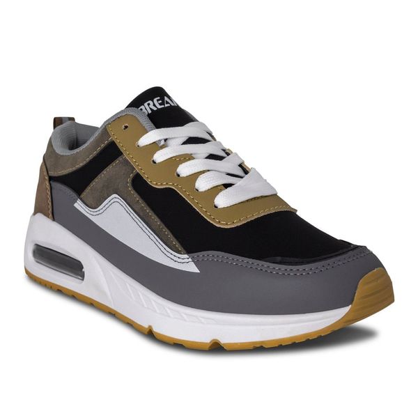 Tenis Deportivo Gris Hombre Breaker