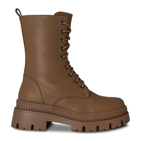 Botas Mujer Via Spring Marrón Oscuro