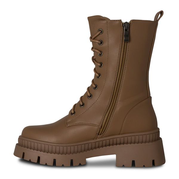 Botas Mujer Via Spring Marrón Oscuro