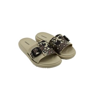 CHANCLAS MUJER LUOFU BEIGE