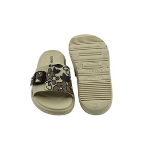 CHANCLAS MUJER LUOFU BEIGE