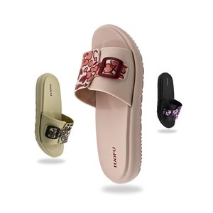 CHANCLAS MUJER LUOFU ROSA