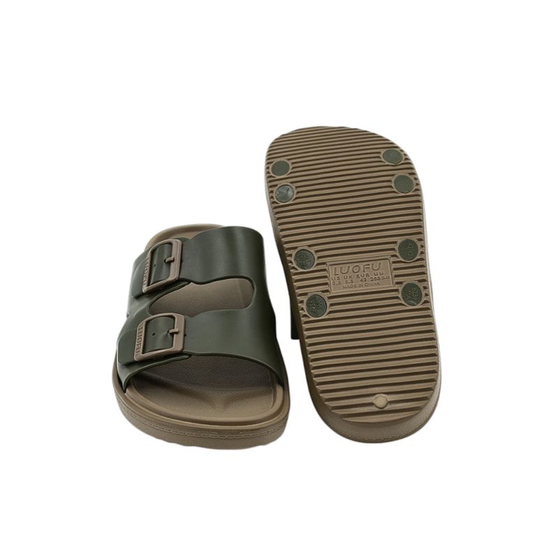 chanclas-hombre-luofu-verde-militar-talla-44