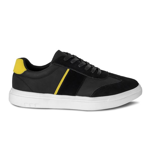Tenis Casual Negro Breaker Hombre