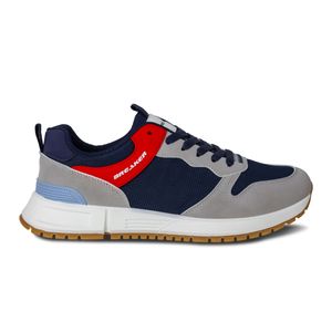 TENIS HOMBRE MARCA BREAKER GRIS/AZUL