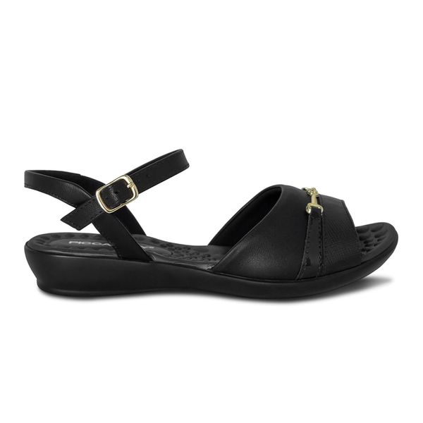Sandalias Negras Para Mujer Piccdilly