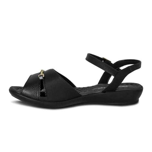 Sandalias Negras Para Mujer Piccdilly
