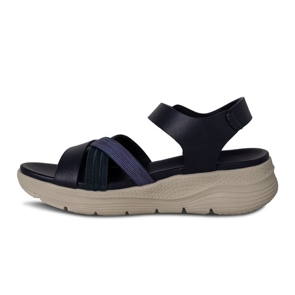 Sandalia Mujer Plataforma Via Spring Azul