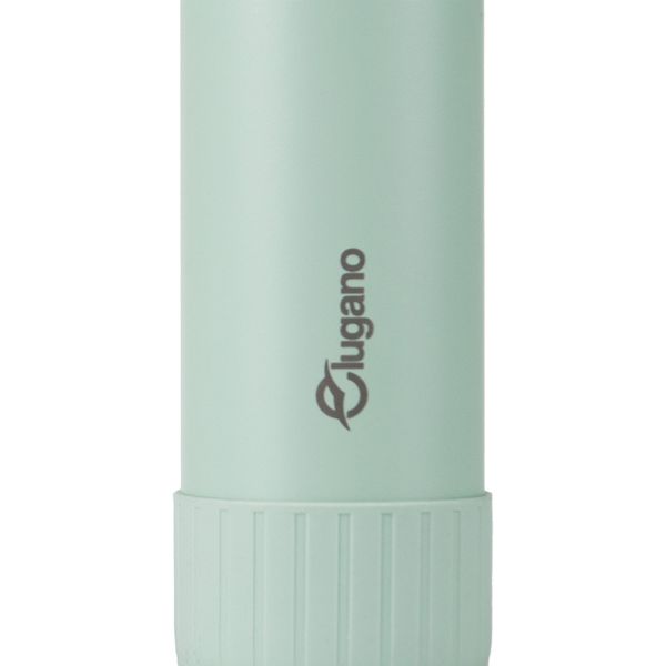 BOTELLA AGUA VERDE MENTA LUGANO